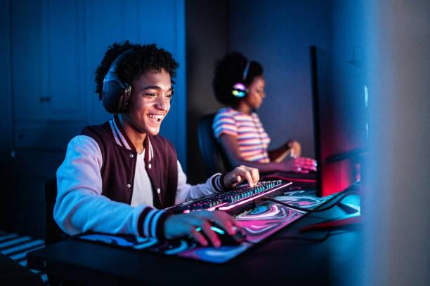 A premium gaming lounge inside an entertainment venue